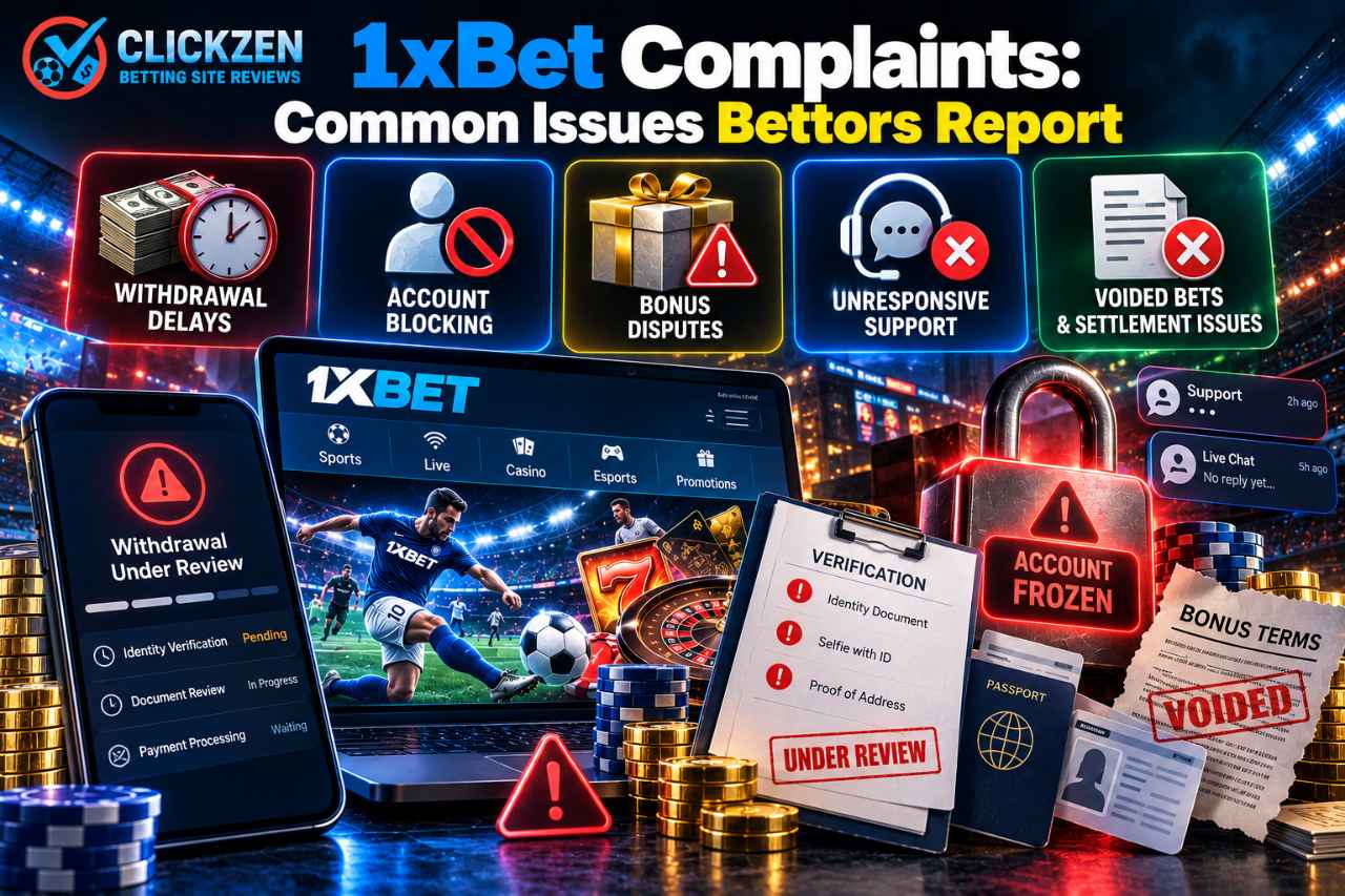 1xBet Complaints: Common Issues Bettors Report